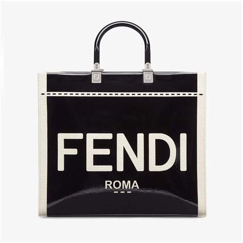 fendi sunshine shopper canvas|fendi sunshine medium bag.